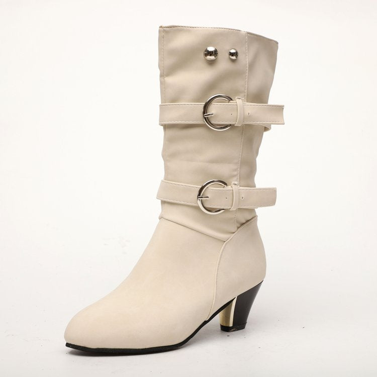 The Buckle Slouch Boot