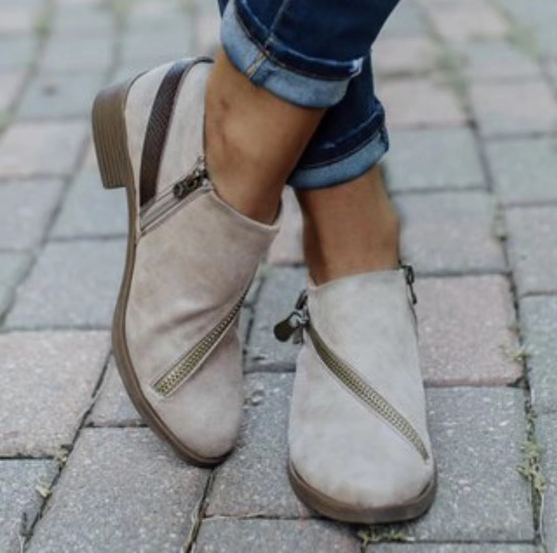The Zip Ankle Boot