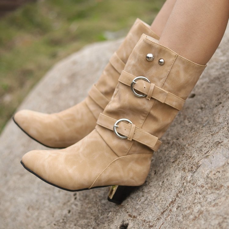 The Buckle Slouch Boot