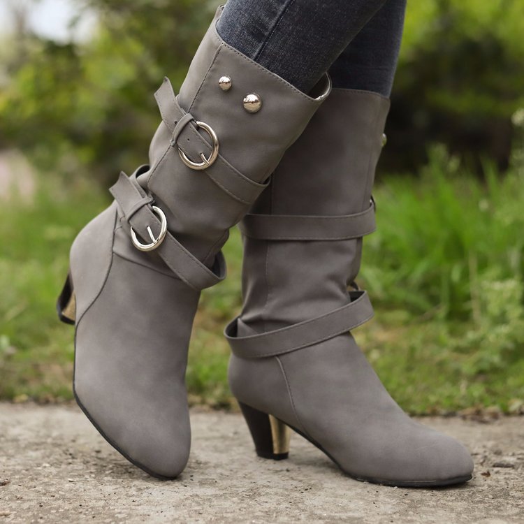 The Buckle Slouch Boot