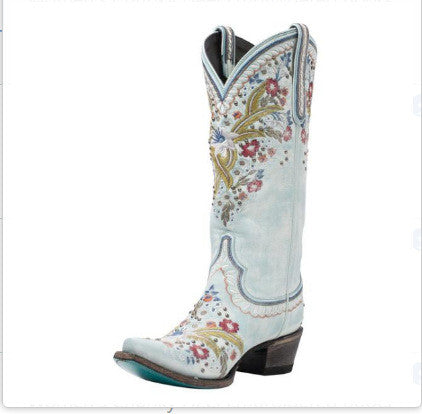 The Embroidered Western Boot
