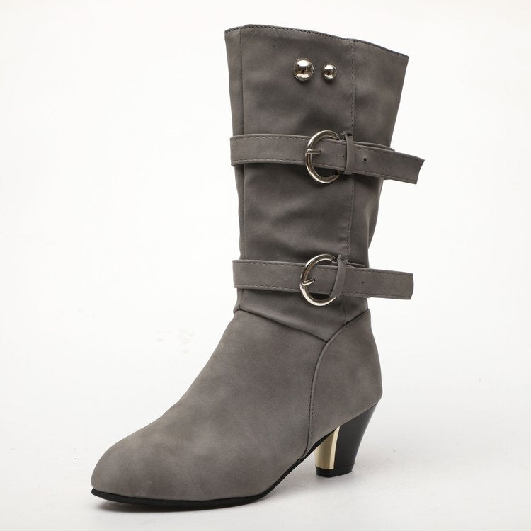 The Buckle Slouch Boot