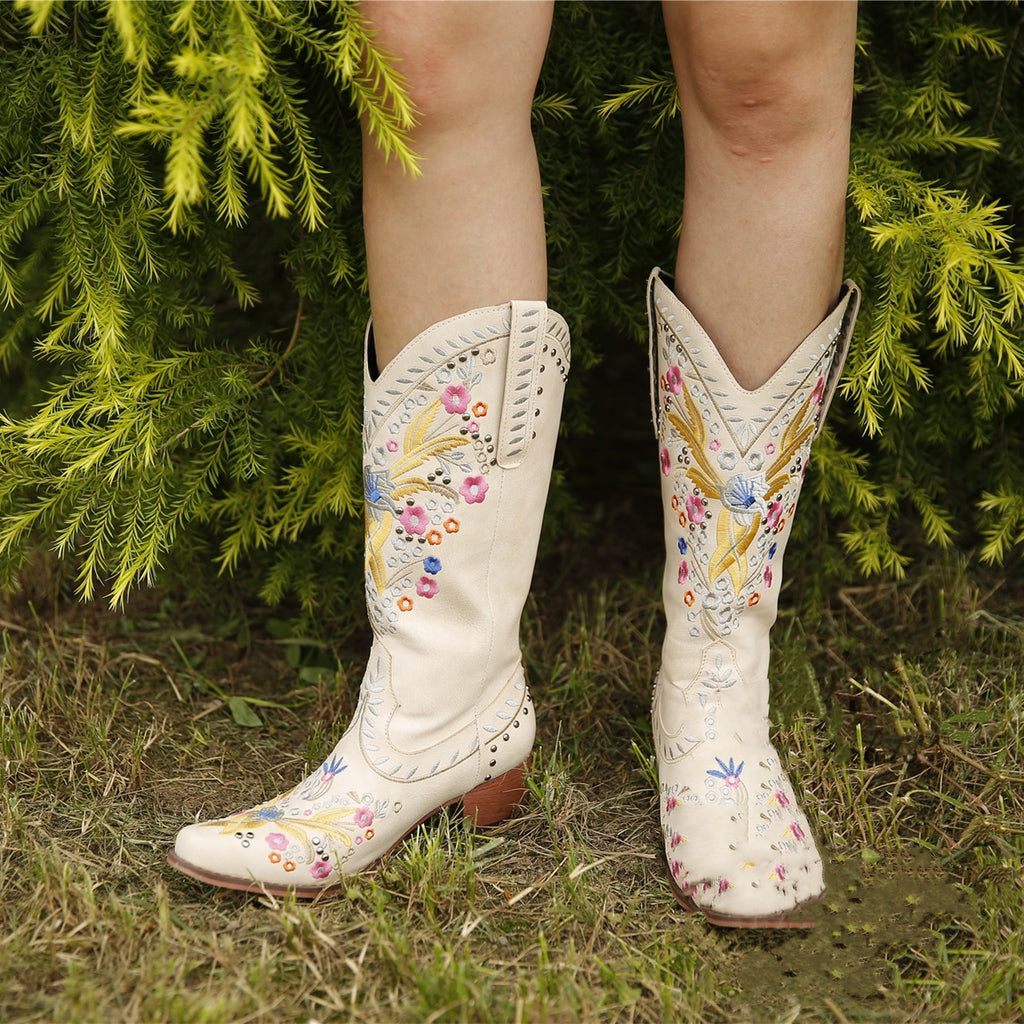 The Embroidered Western Boot