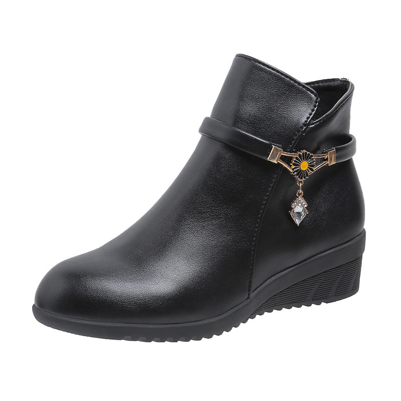 The Cosy Wedge Ankle Boot