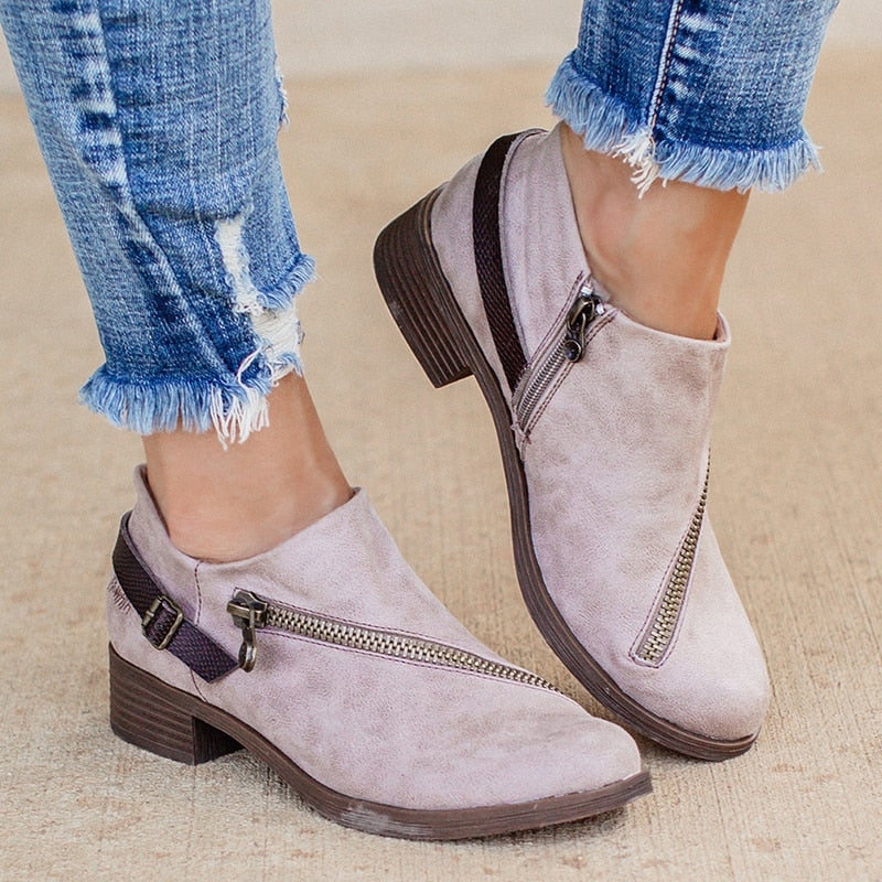 The Zip Ankle Boot