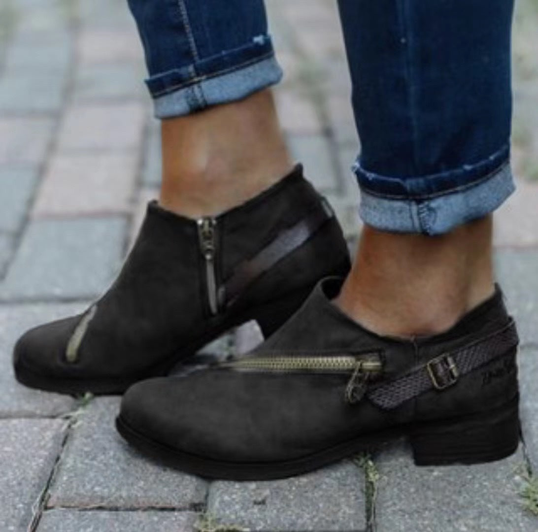 The Zip Ankle Boot
