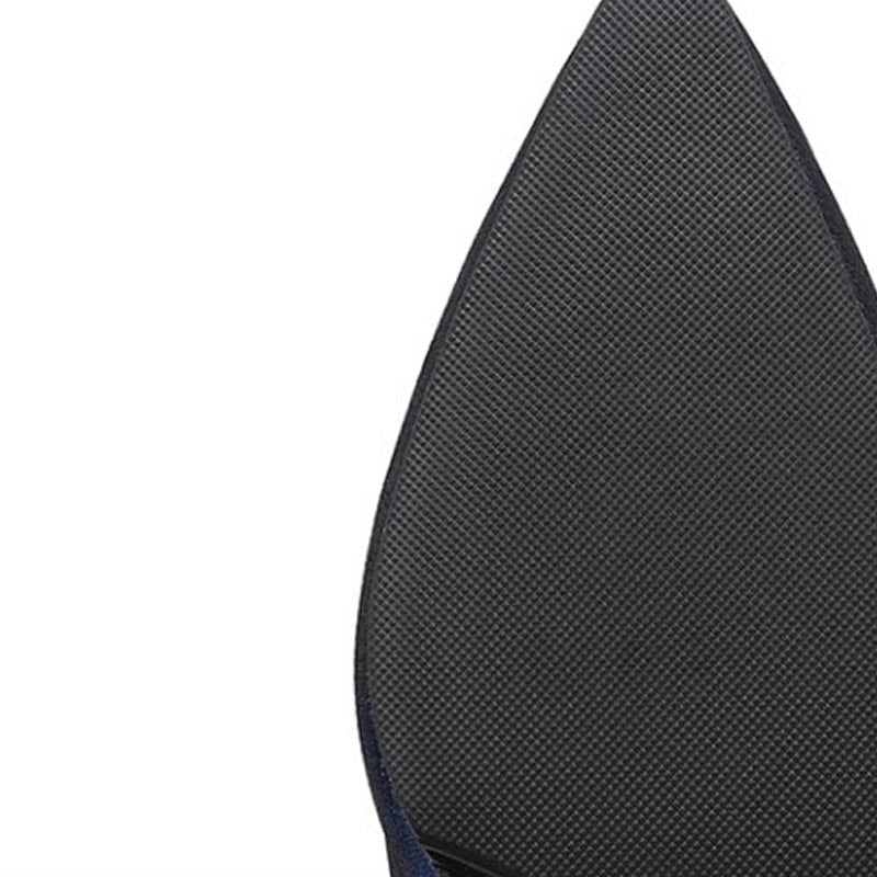 The Navy Jewel Pump