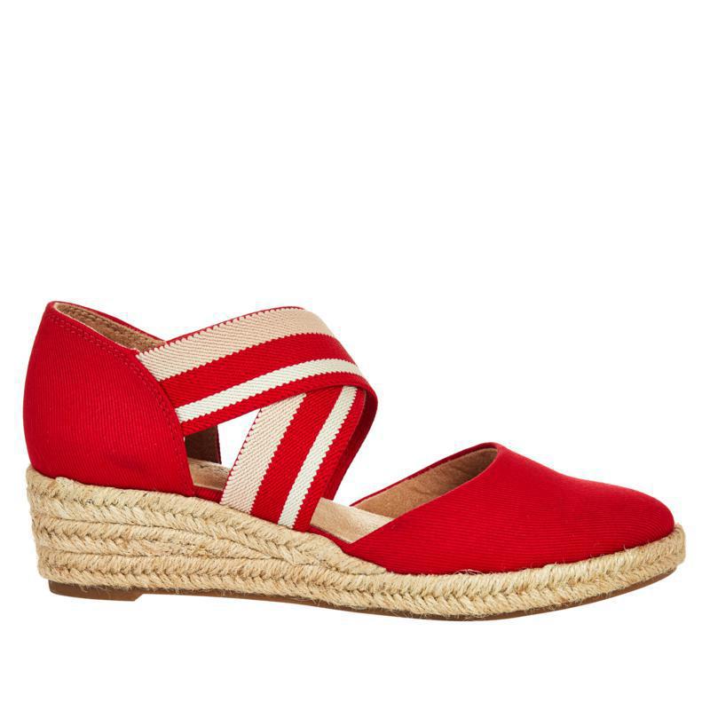 The Capri Espadrille Wedge