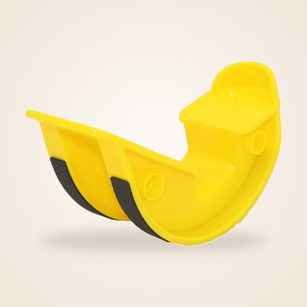 Calf Stretch Rocker in yellow