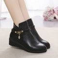 The Cosy Wedge Ankle Boot