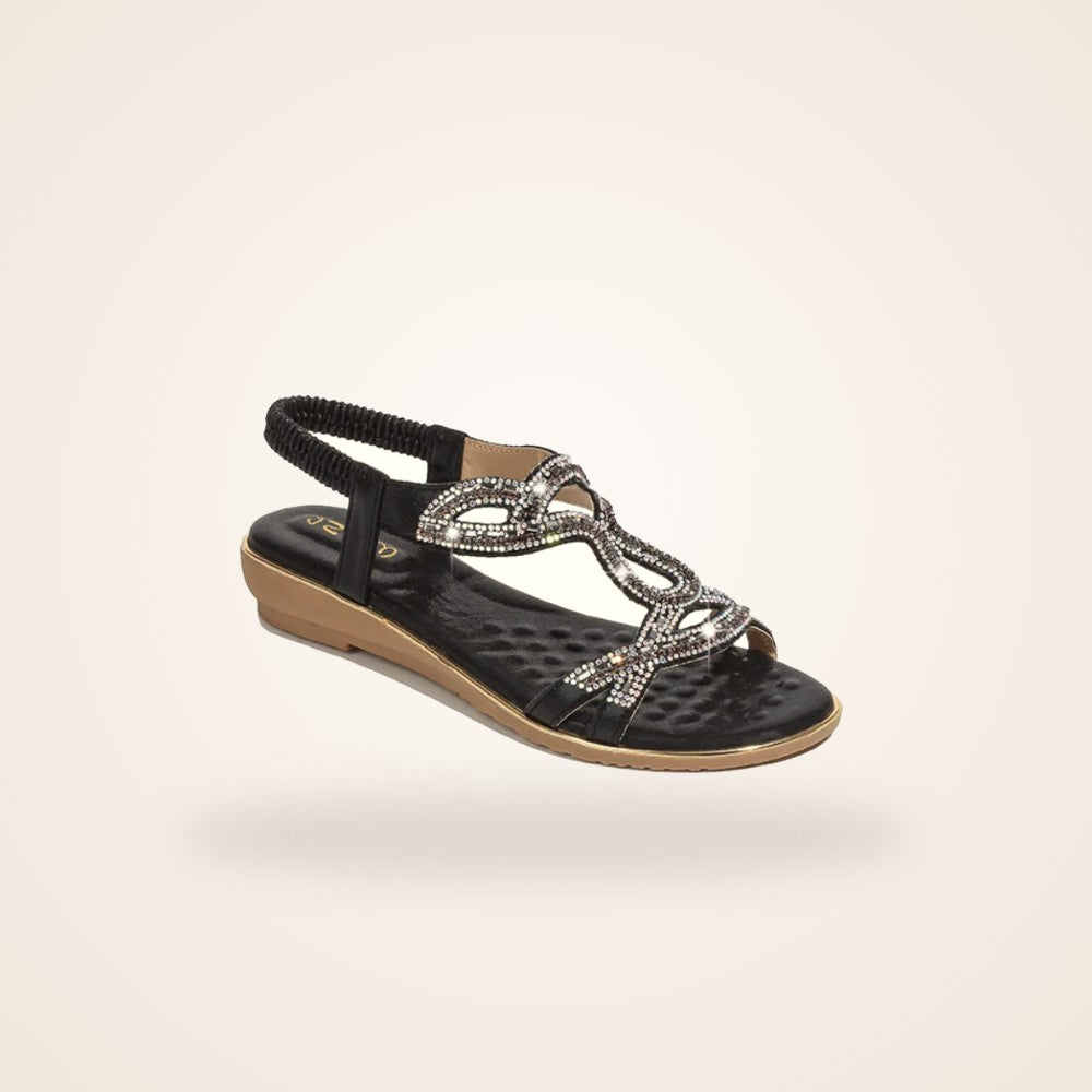 Riviera Wedge in black