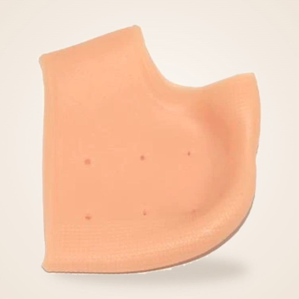 Silicone Heel Sleeves in skin