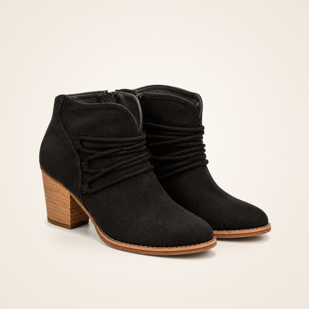 Slouch Ankle Boot in black