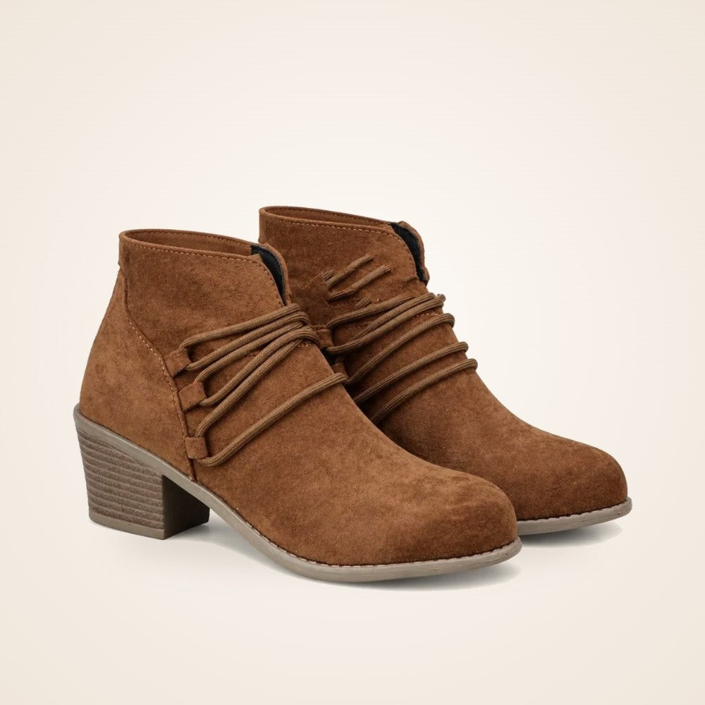 Slouch Ankle Boot in tan