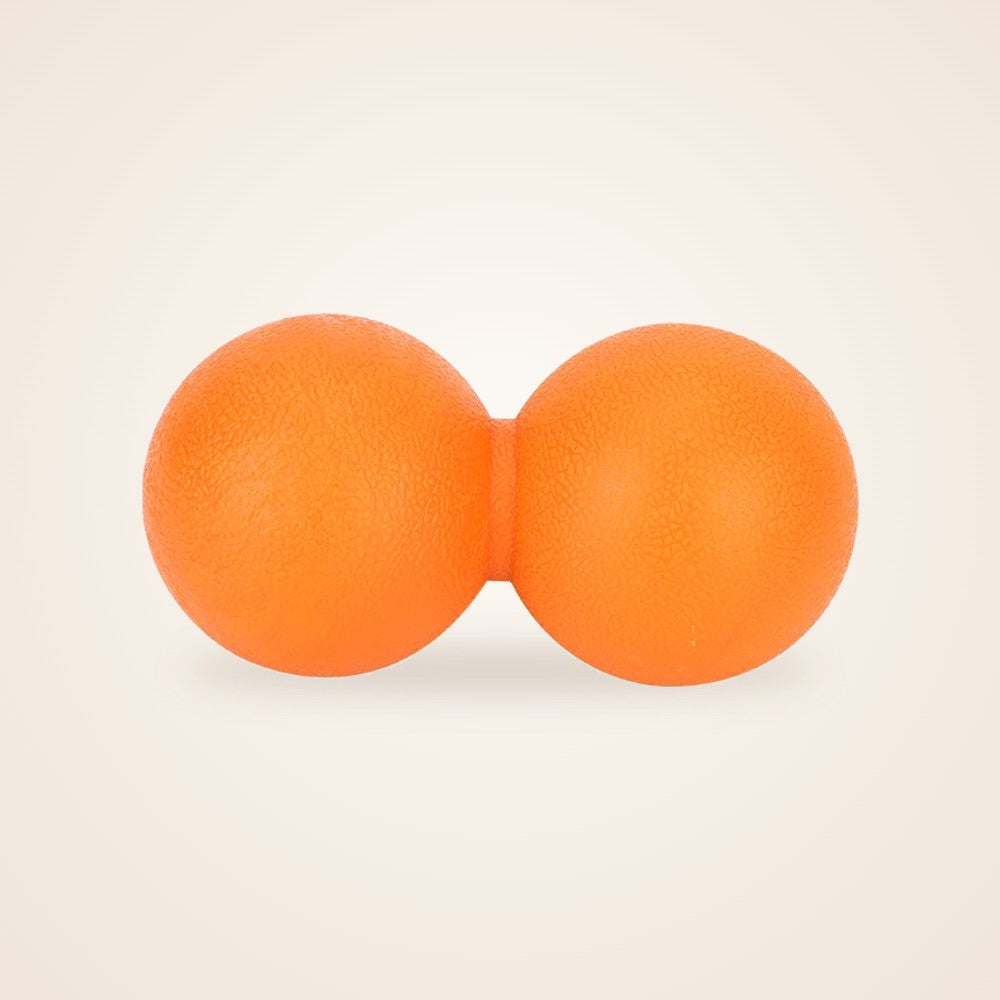 Smooth Foot Ball, peanut double ball, orange
