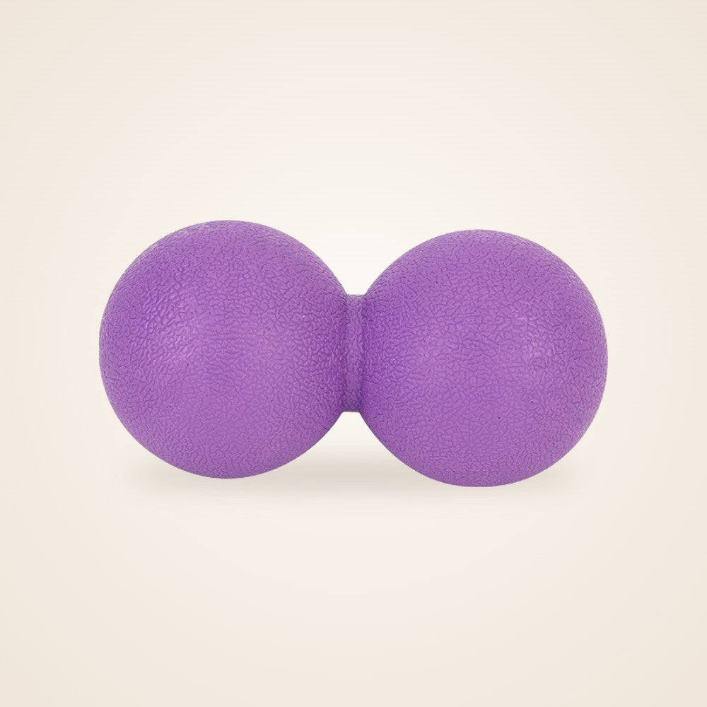 Smooth Foot Ball, peanut double ball, purple