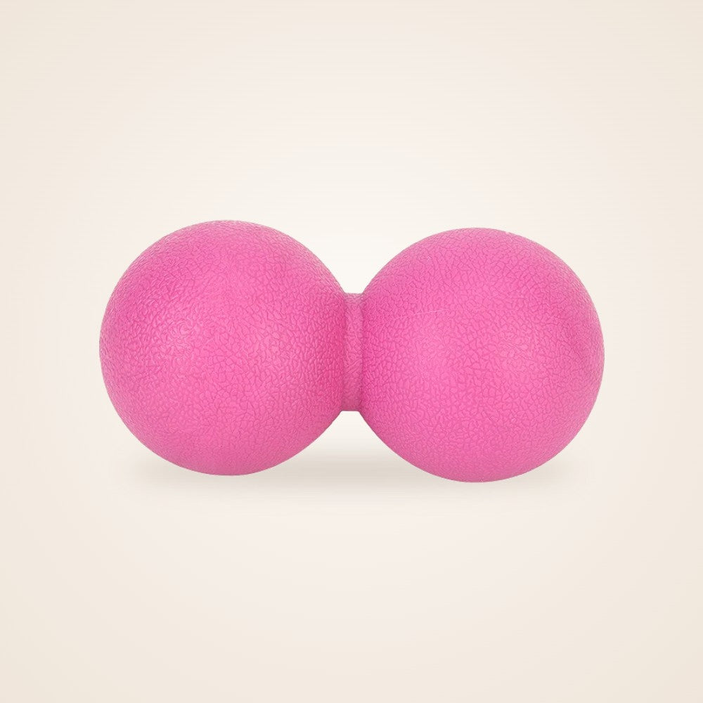 Smooth Foot Ball, peanut double ball, pink