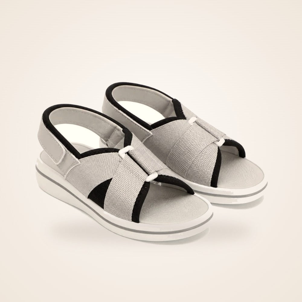Summer Mesh Sandal in grey