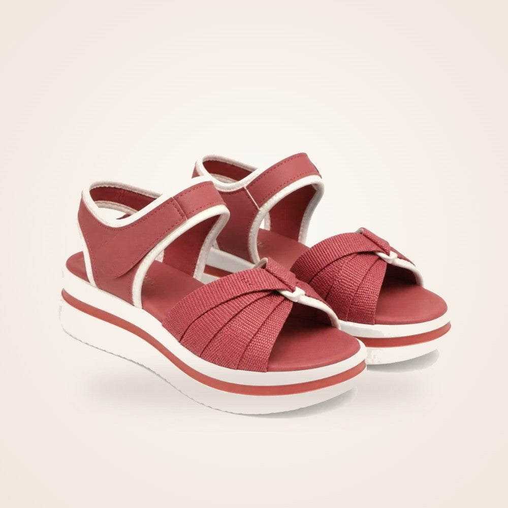 Summer Mesh Sandal in rose